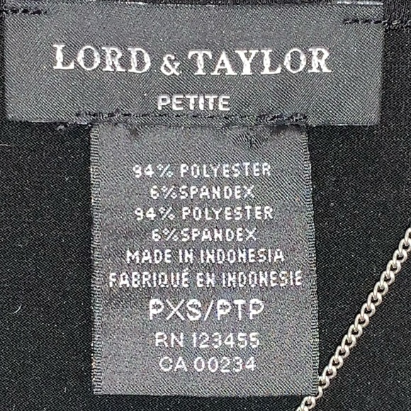 Lord & Taylor Little Black Dress (LBD) - Picture 5 of 6